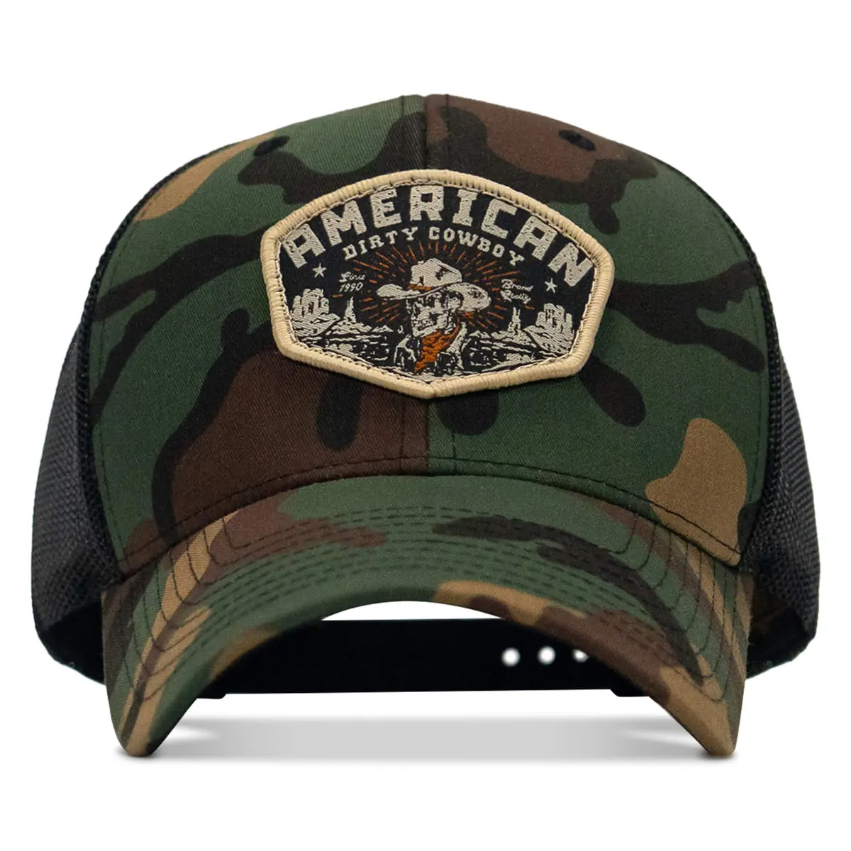 American Dirty Cowboy Patch Snapback 2