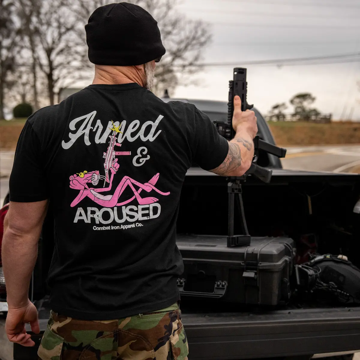 Armed And Aroused Men's T-Shirt 6