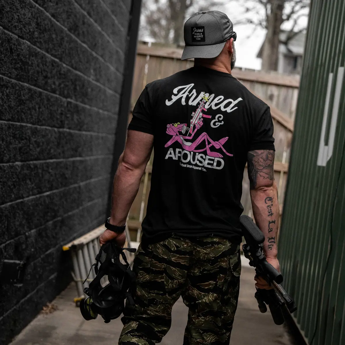 Armed And Aroused Men's T-Shirt 4