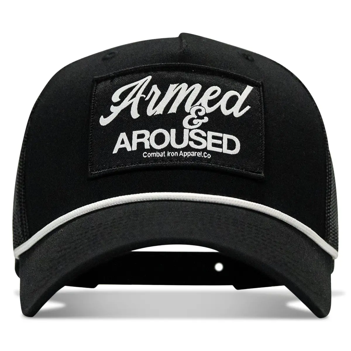 Armed & Aroused Patch Rope Snapback 1