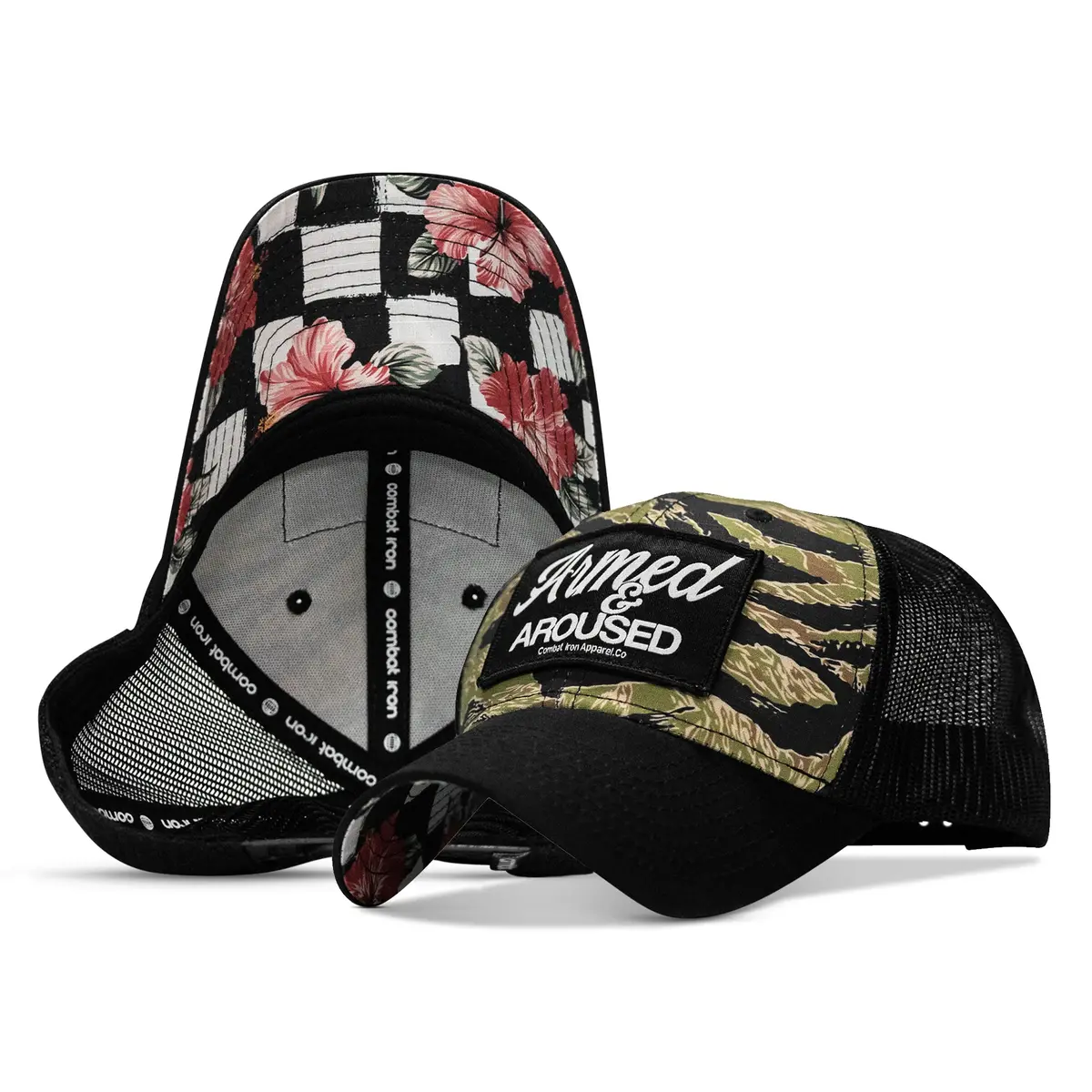 Armed & Aroused Patch Original Ripstop Snapback Hat 1