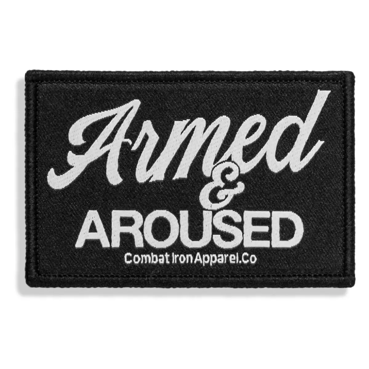 Armed & Aroused Velcro Patch 1