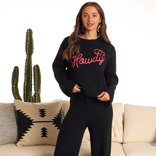 Howdy Sweater At Bourbon Cowgirl 1