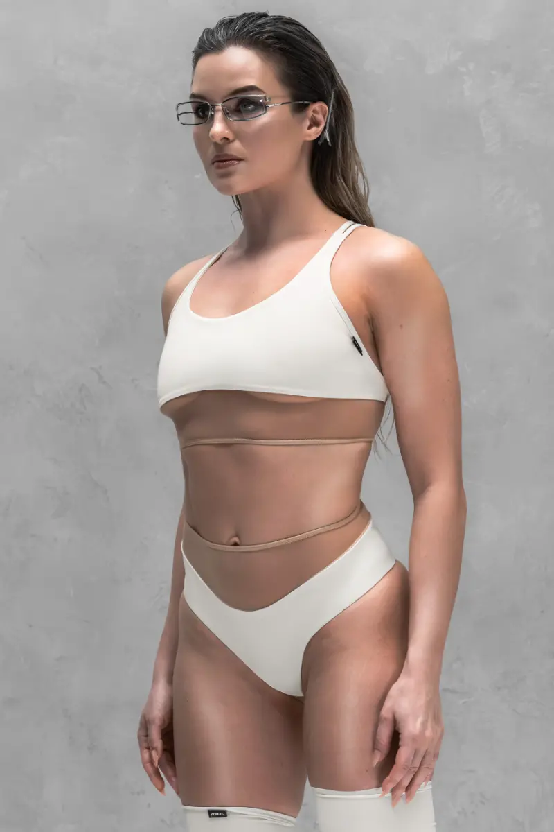 Mæd Glitch High-Waisted Shorts - Angel’S Tears 2