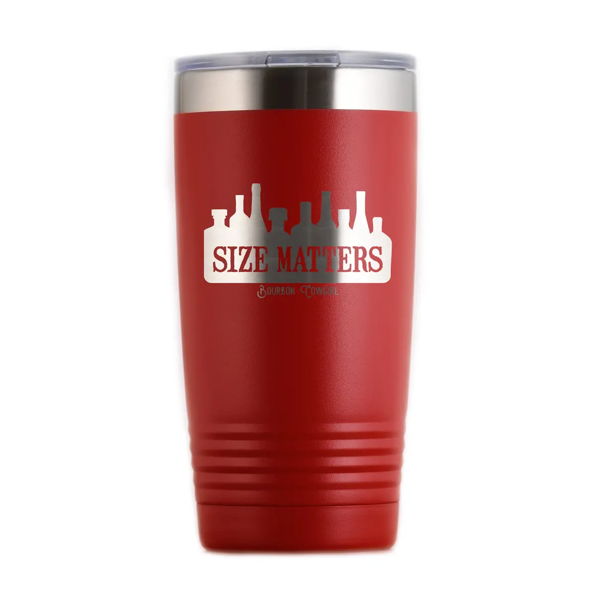 Size Matters Funny Travel Tumbler 3