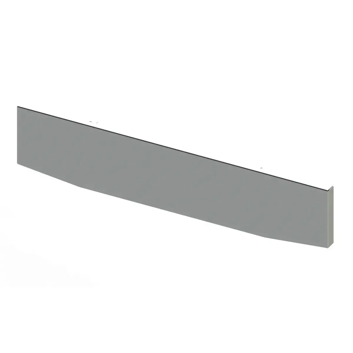 #Go-0000-732T-Usx 18'' Tapered To 16'' Pete 389 Blind Mount Boxed Bumper (No Holes) 1
