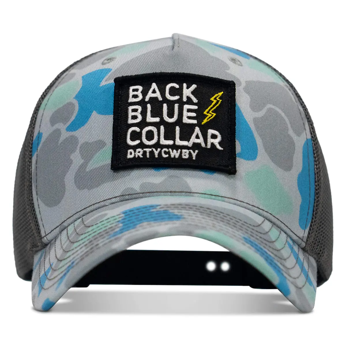 Back Blue Collar Patch Snapback 2