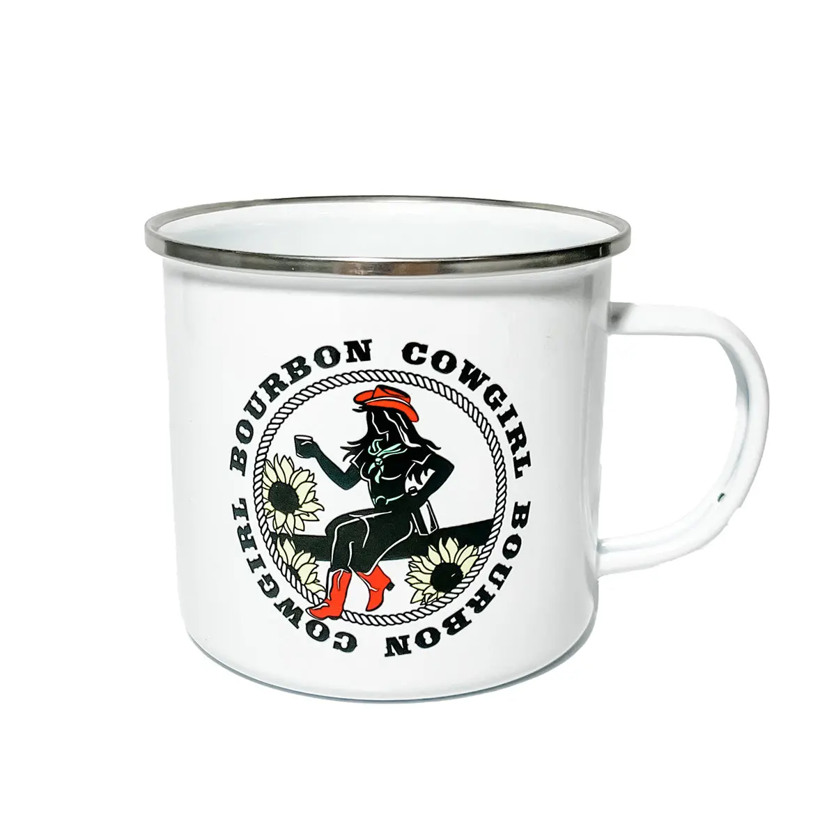 Bourbon Cowgirl Campfire Mug 1