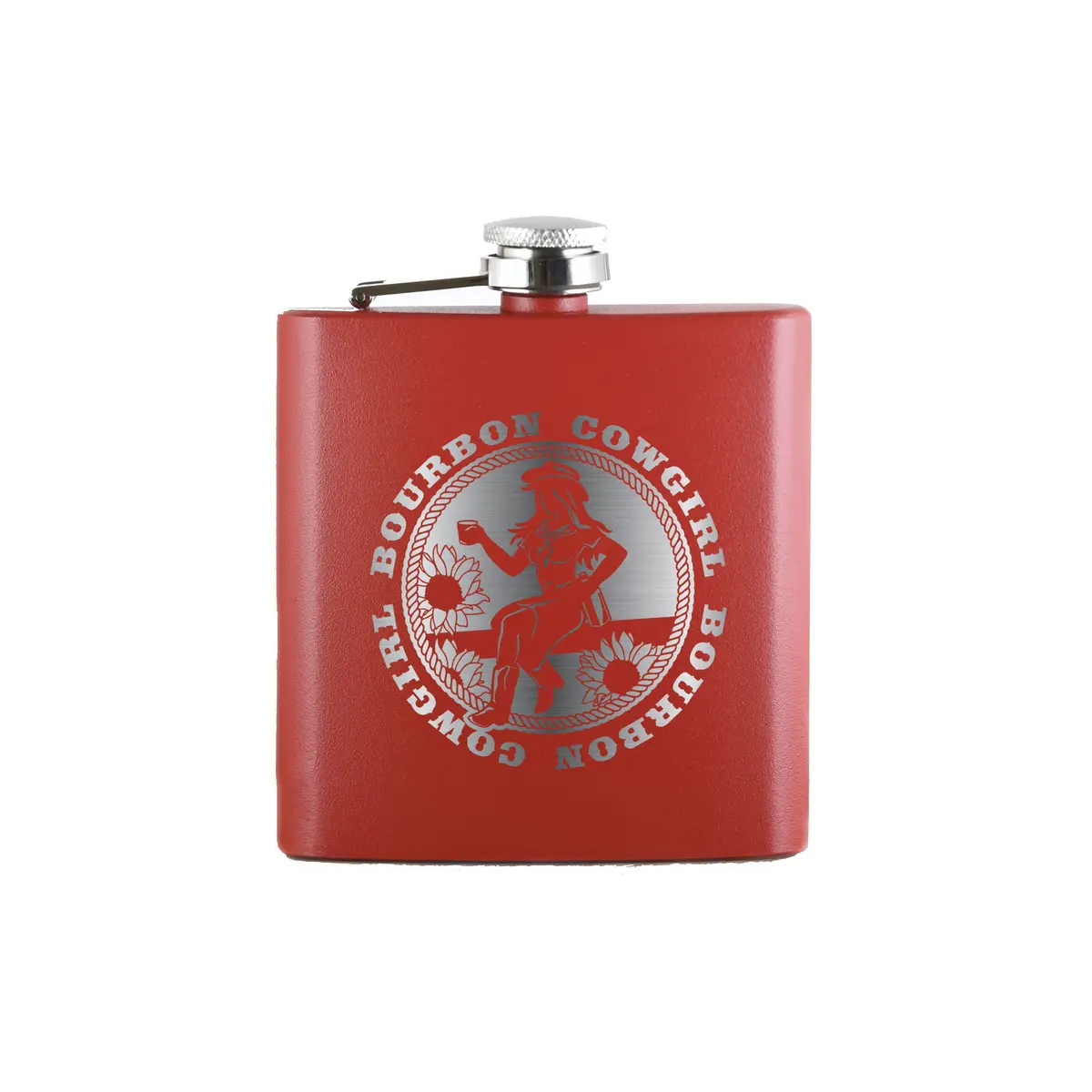 Cowgirl Flask Gift - Bourbon Cowgirl 1