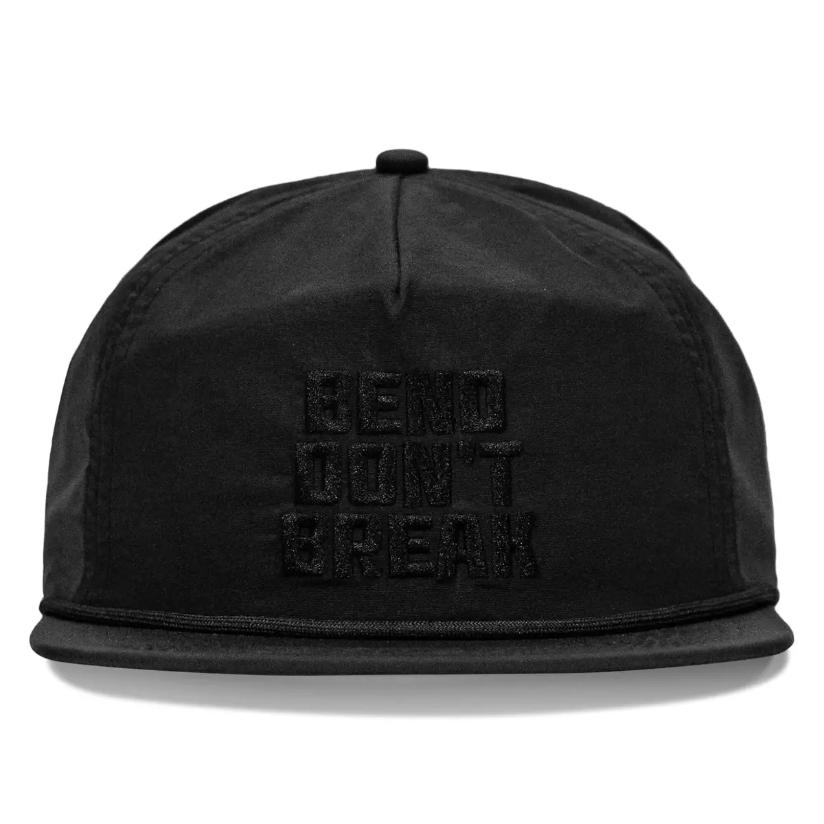 Bend Don't Break Subdued Crushable Rope Snapback 1