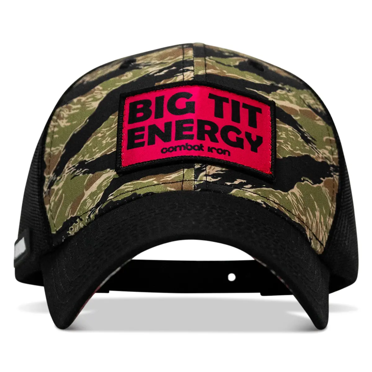 Big Tit Energy Pink Patch - Original Ripstop Snapback Hat 1
