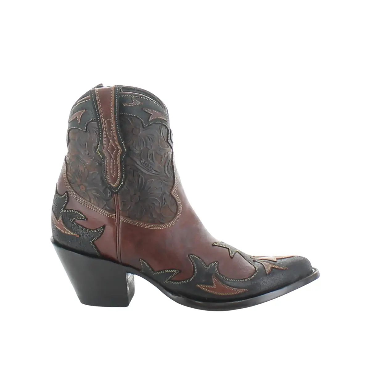 Giant Brown And Black Bootie By Old Gringo Cowboy Boots At Bourbon Cowgirl 1