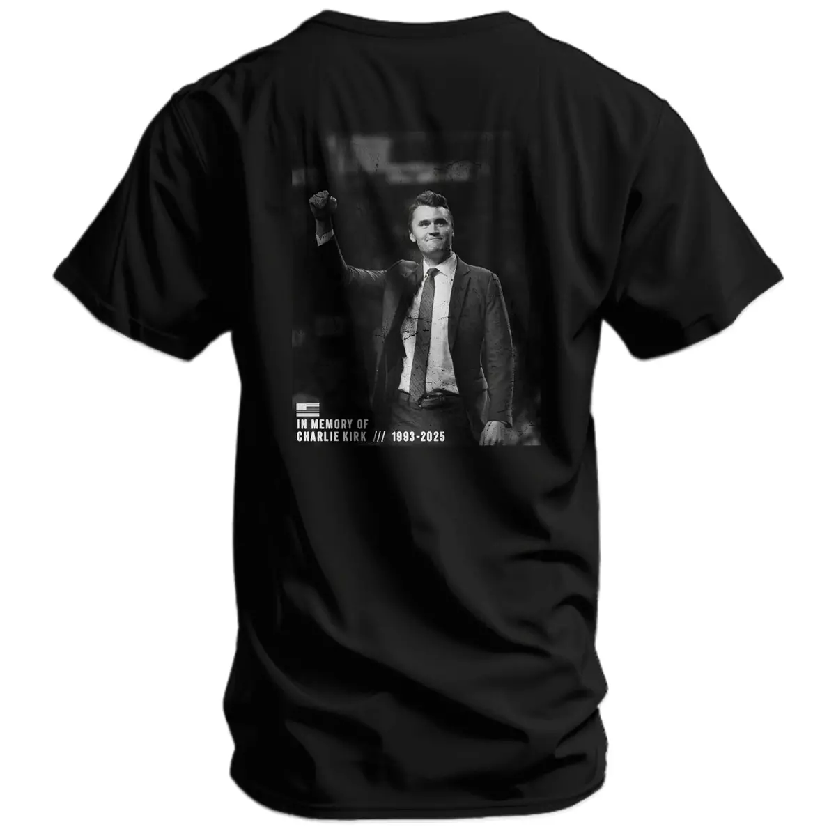 God, Family, Country - Honoring Charlie Kirk Men's T-Shirt (+Profits Donated) 1