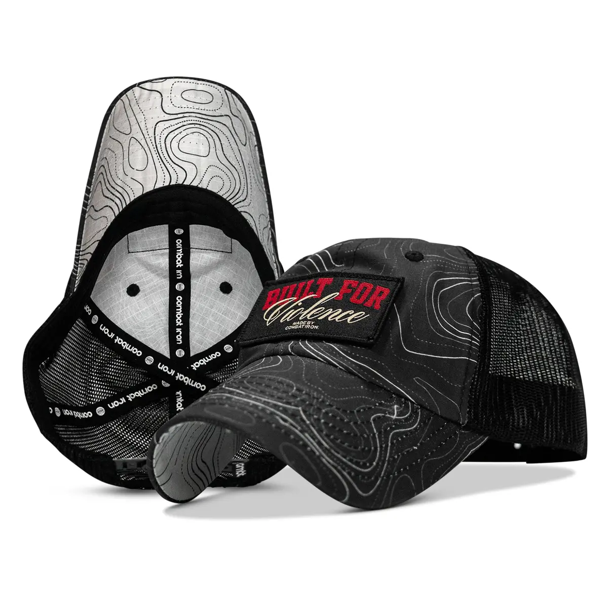 Built For Violence Tactical Ripstop Mesh Snapback Hat 2