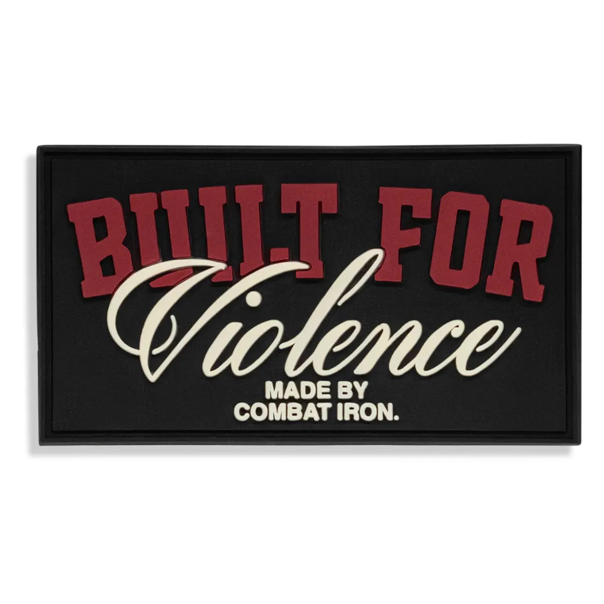 Built For Violence Pvc Patch 1