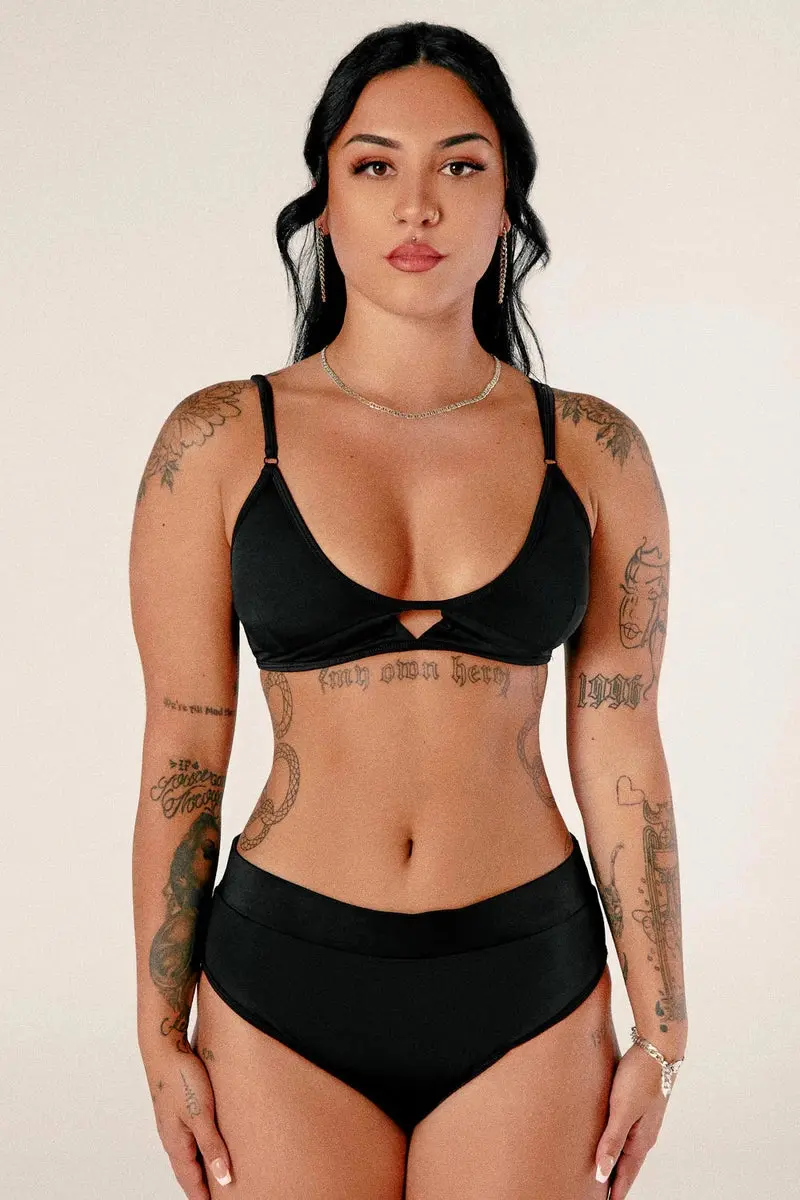 Cxix Baddiebabe Bottoms - Black 1