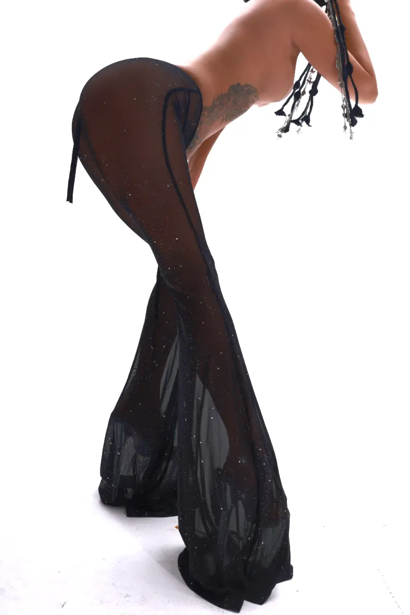 Madgamer Galaxy Fairy Wings Pants - Midnight 1
