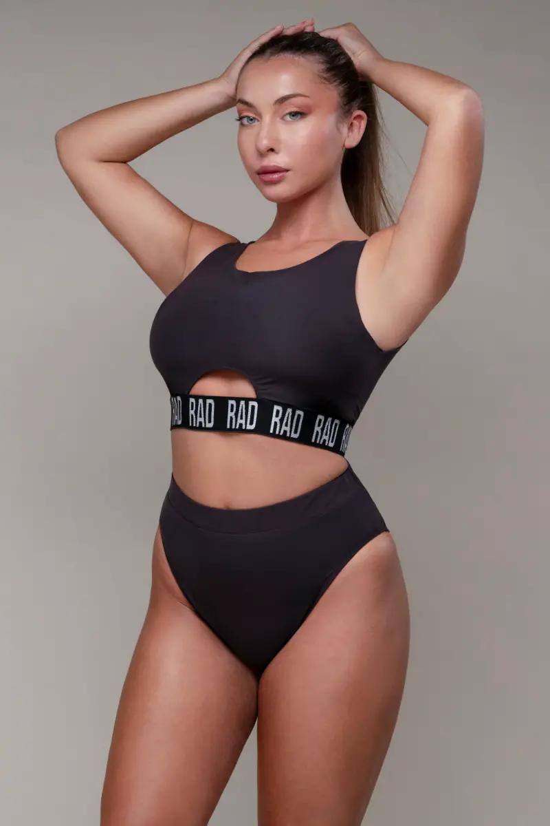 Rad Bahari Top Eco - Dark Brown 1