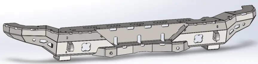 Ford Bronco Rear Bumper 1