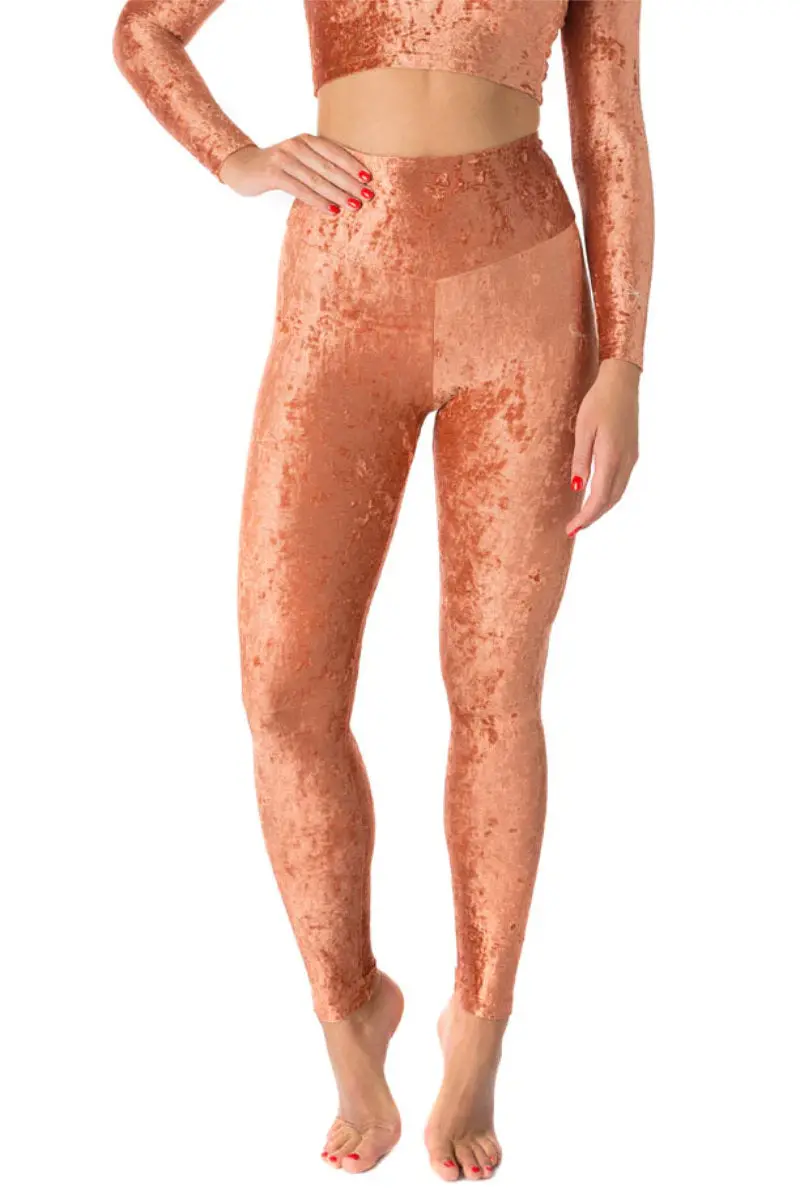 Dragonfly Adele Leggings - Velvet Bronze 1