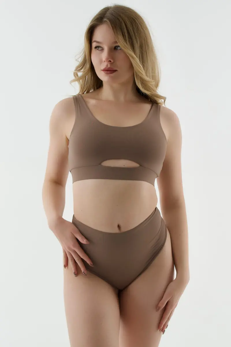Movs Wear Alter Top - Brown 1