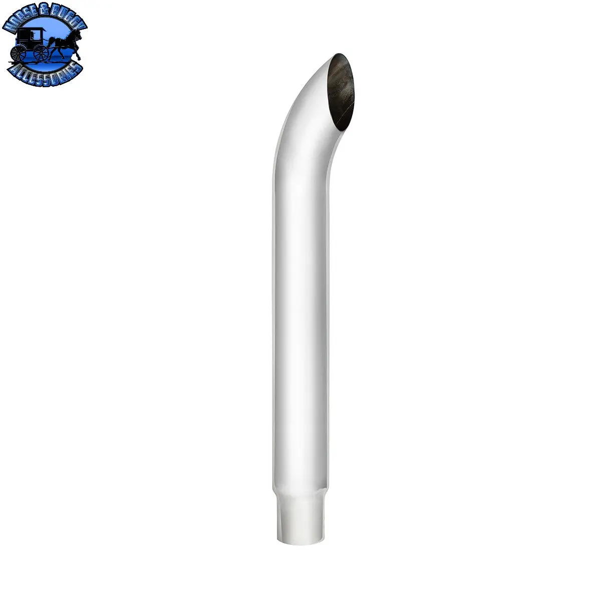 6" Curved Reduce To 5" O.D. Bottom Exhaust - 72" L 1