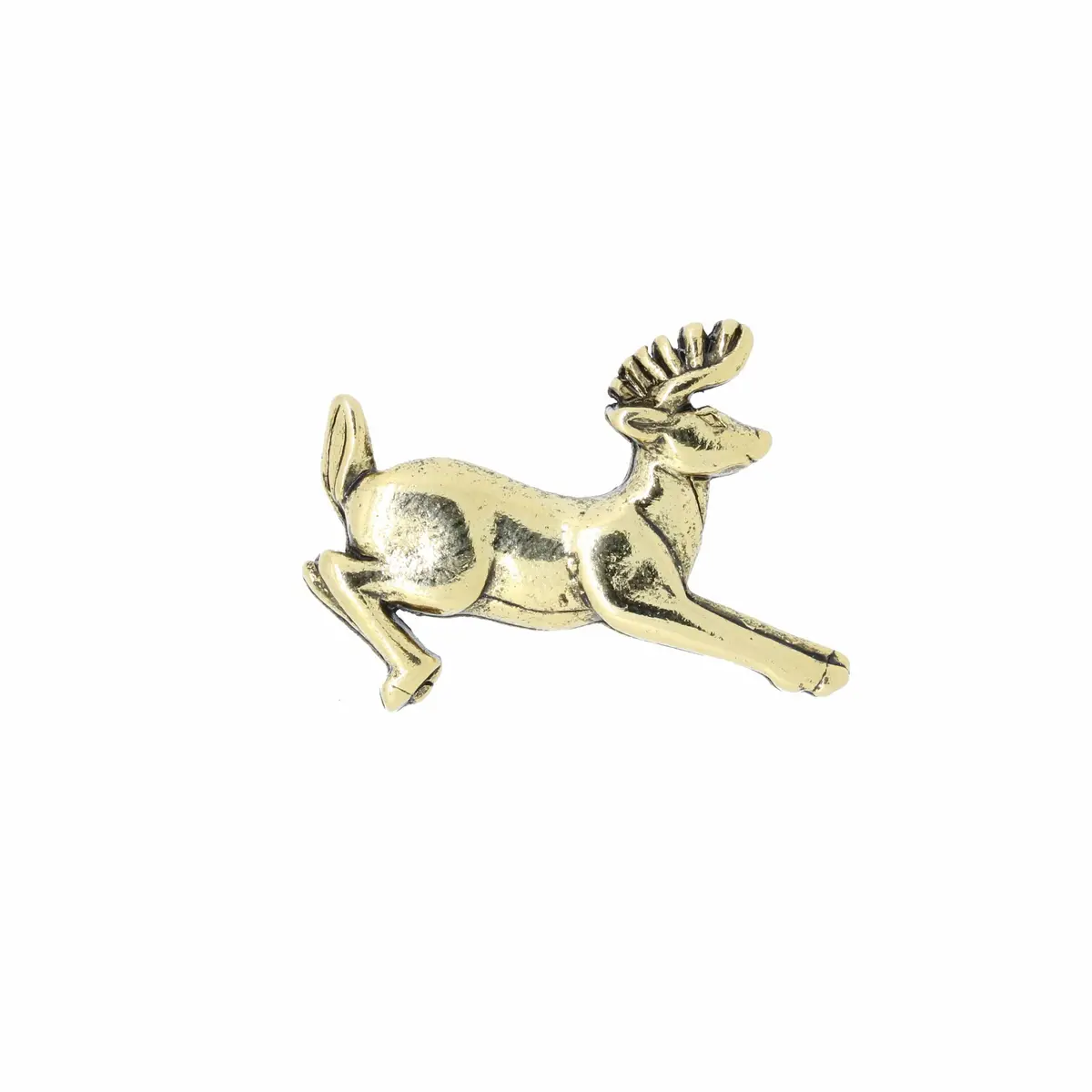 Deer Gold Lapel Pin 1