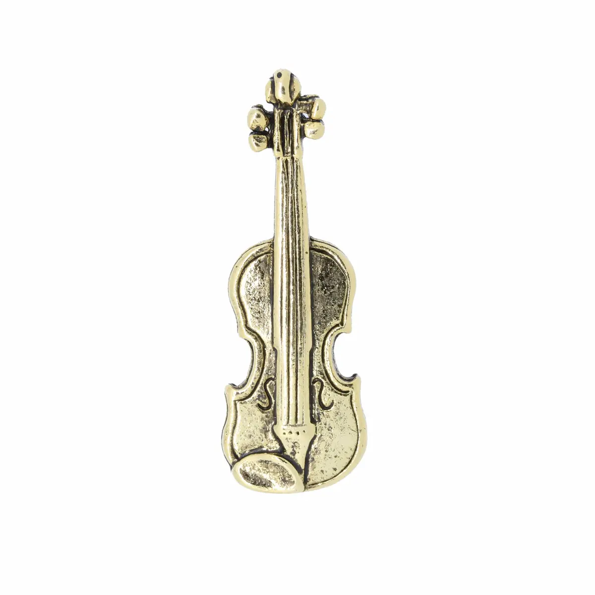 Violin Gold Lapel Pin 1