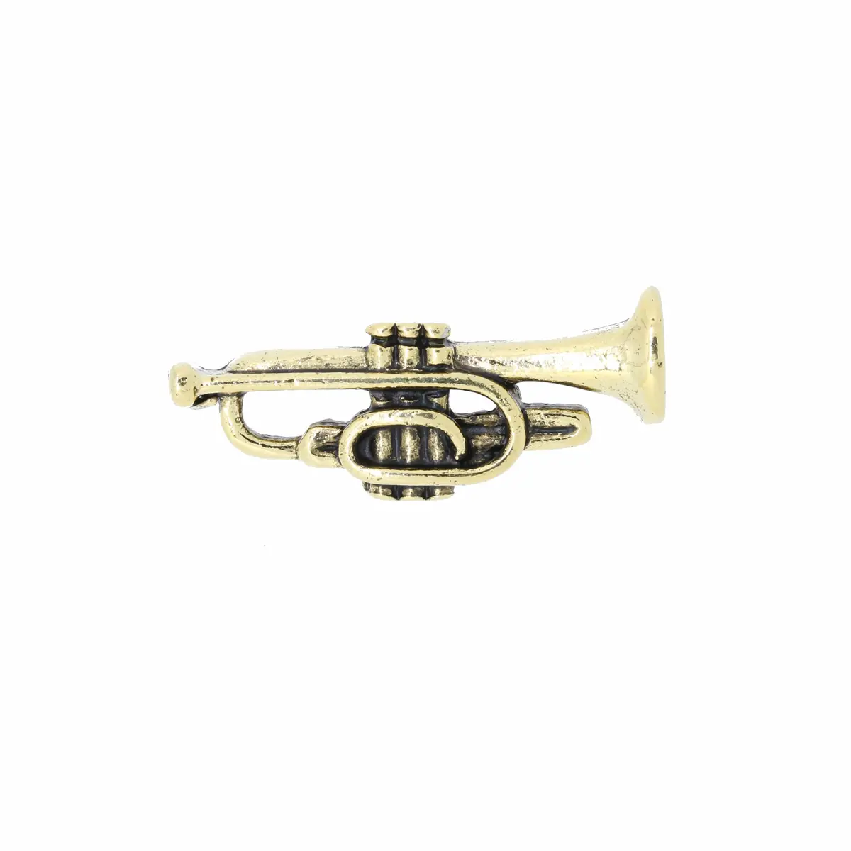 Trumpet Gold Lapel Pin 1