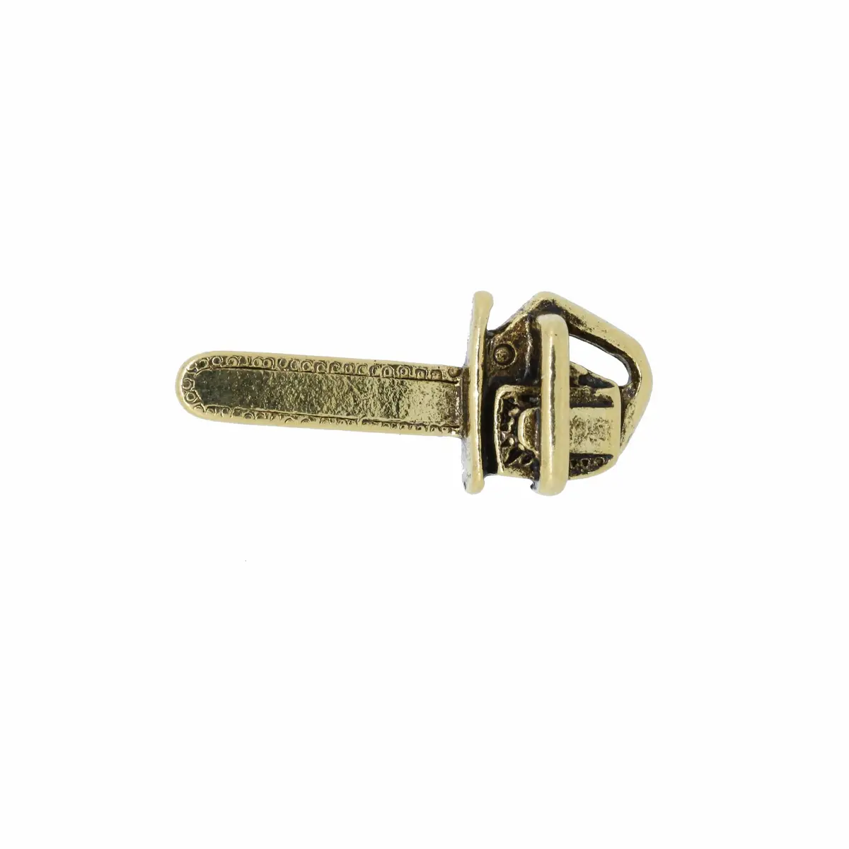 Chainsaw Gold Lapel Pin 1