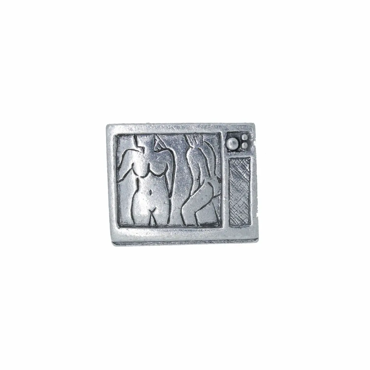 T.V. Nudes Lapel Pin 1