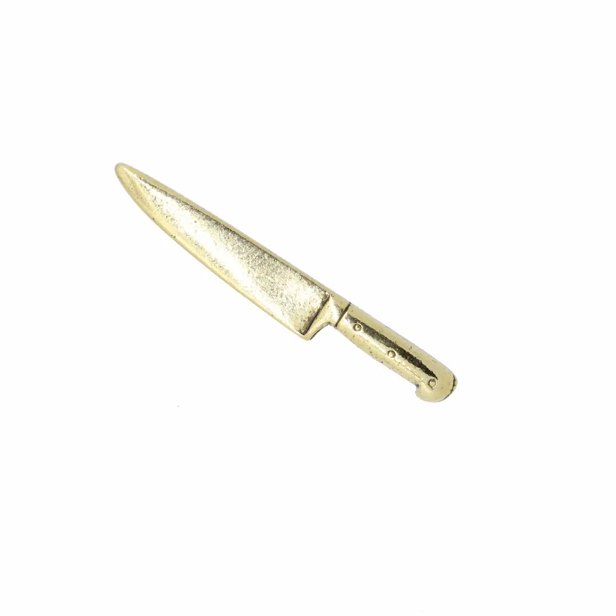 Chef's Knife Gold Lapel Pin 1