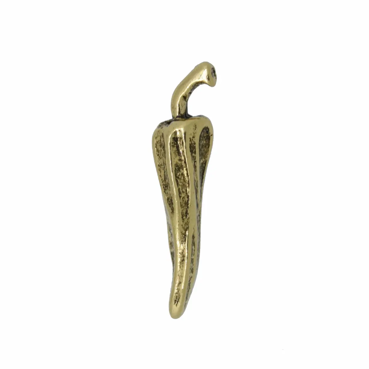 Chili Pepper Gold Lapel Pin 1