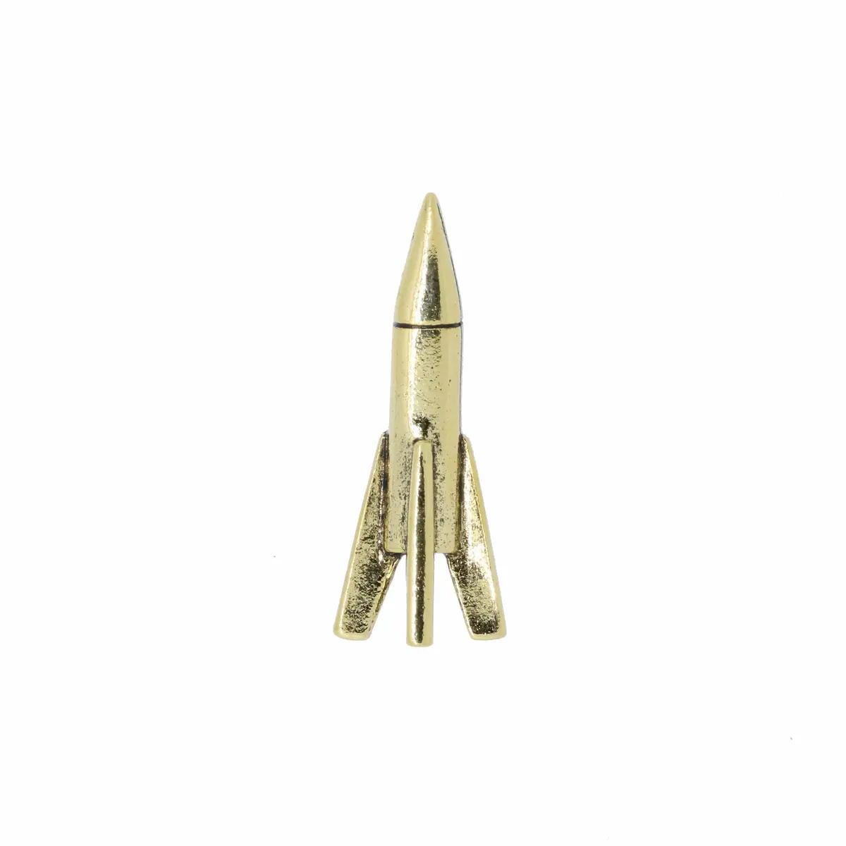 Rocket Gold Lapel Pin 1