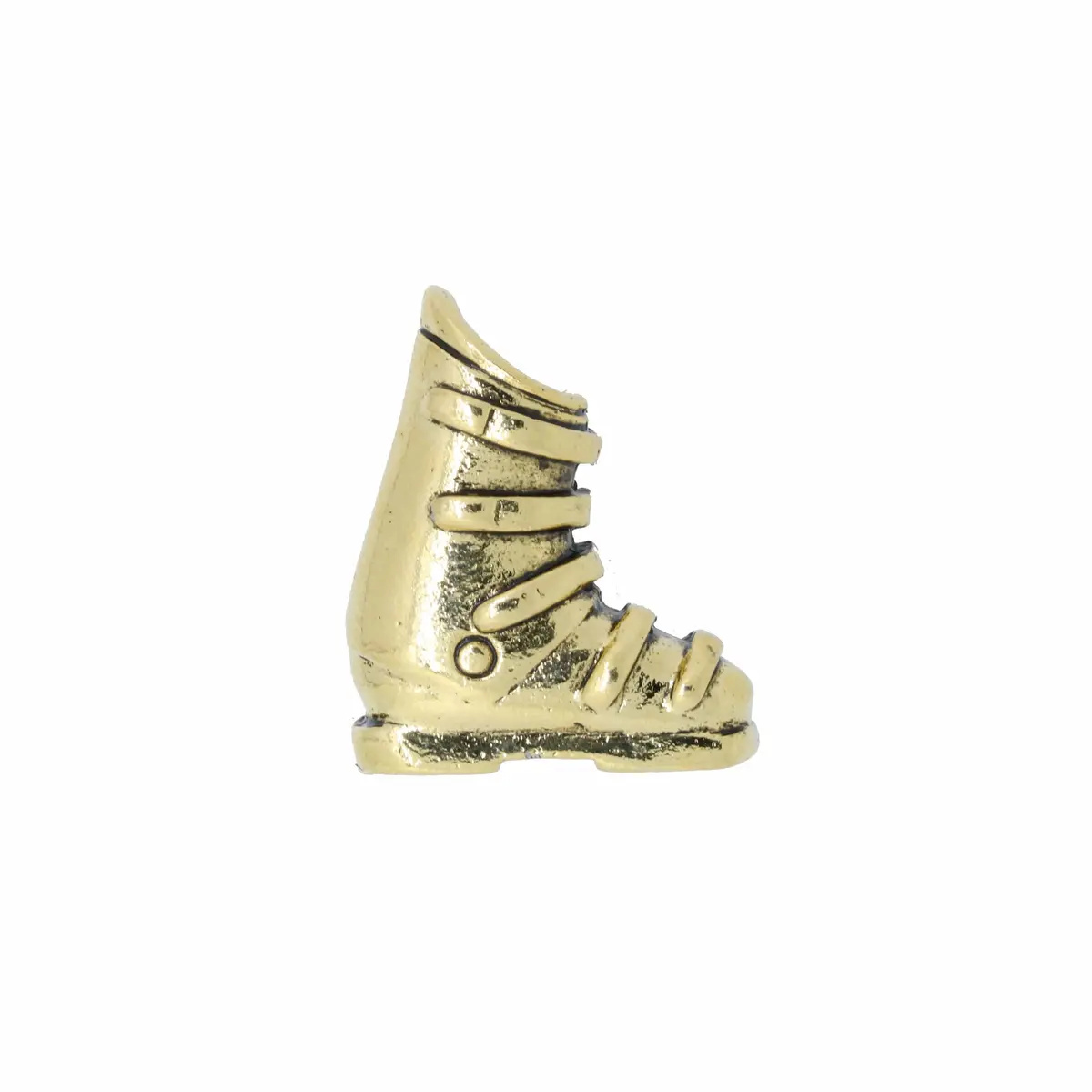Ski Boot Gold Lapel Pin 1