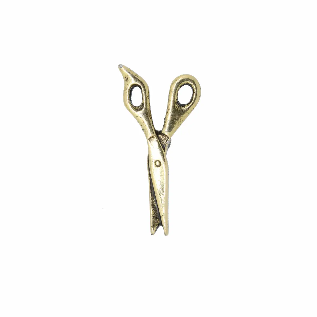 Scissors Gold Lapel Pin 1