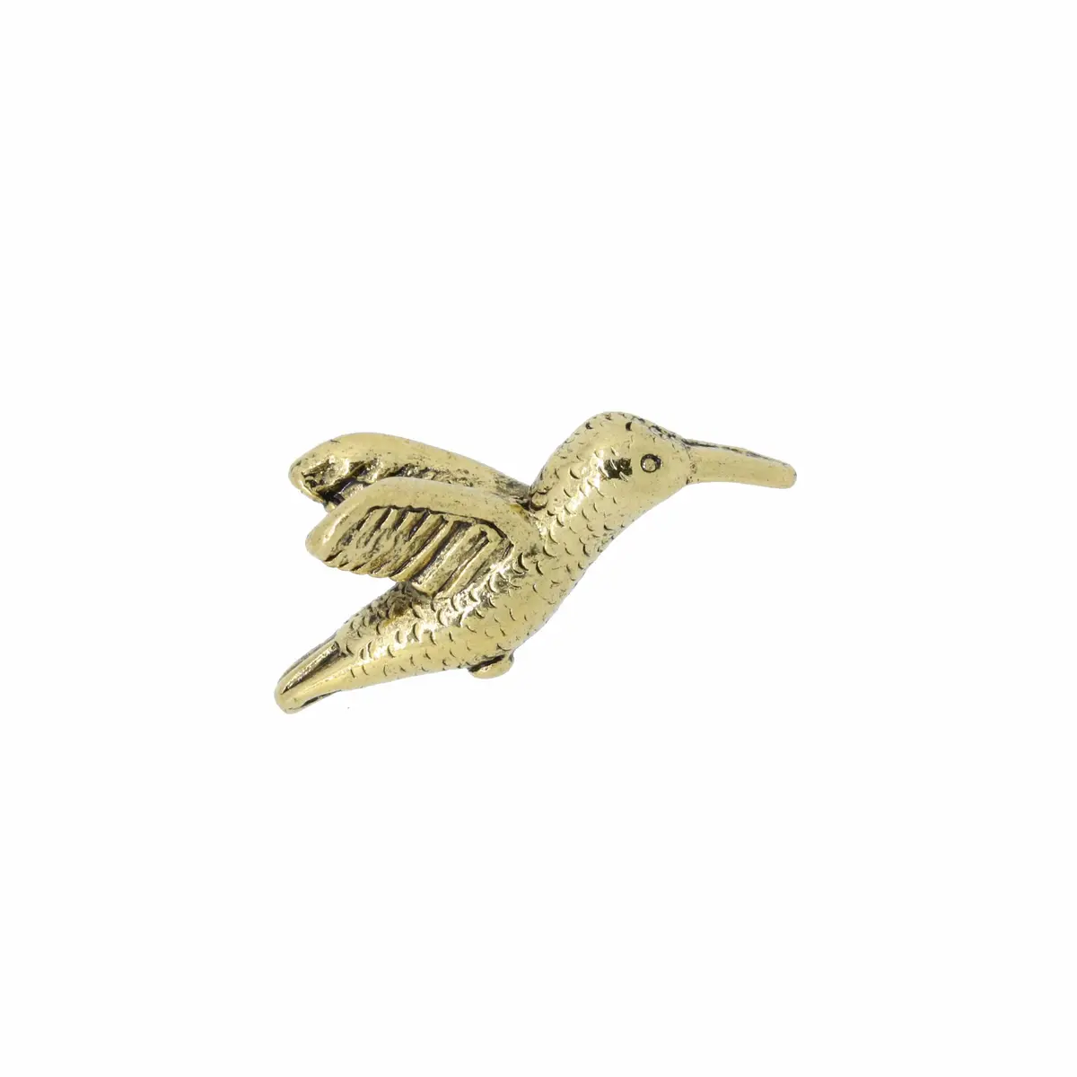 Hummingbird Gold Lapel Pin 1
