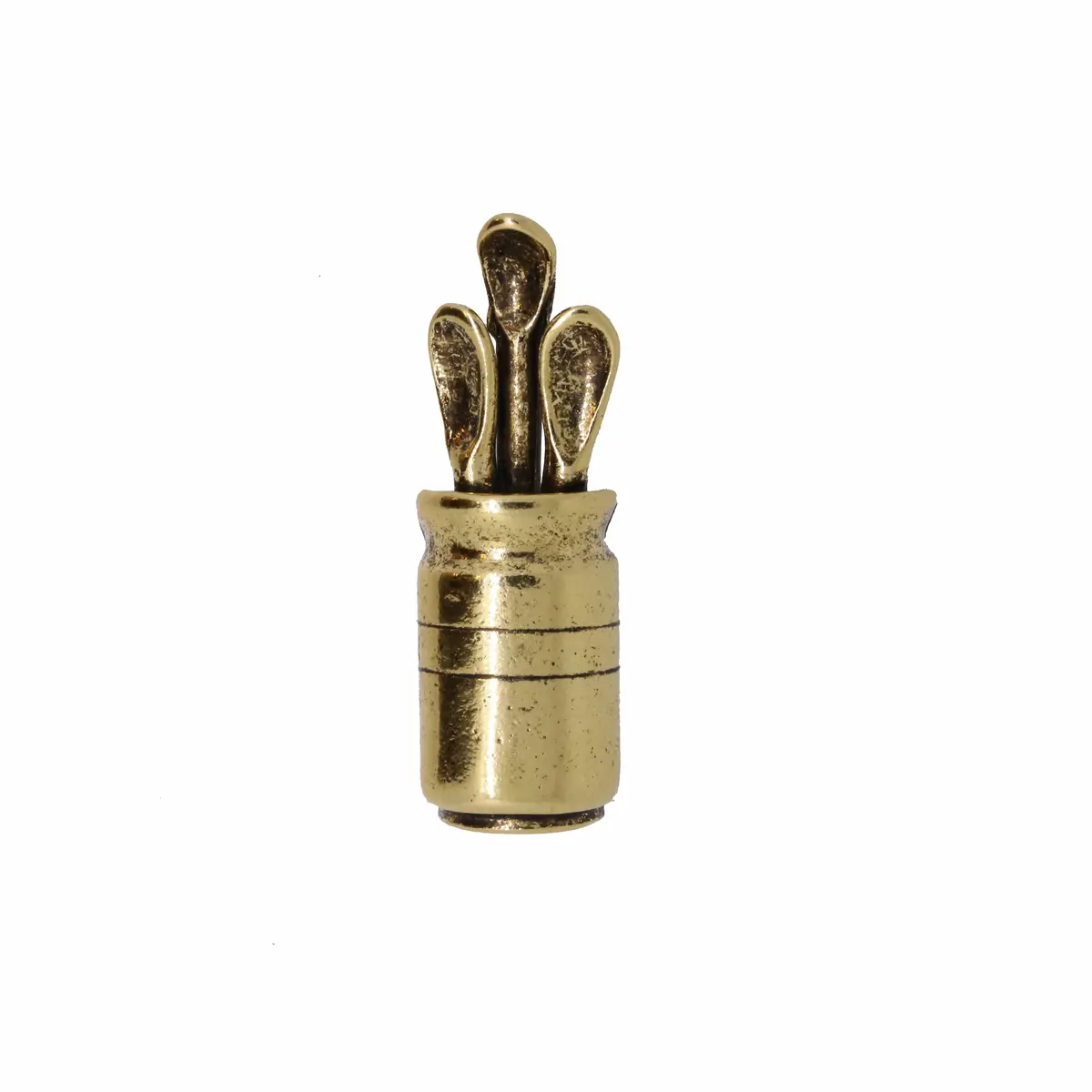 Spoons In Pot Gold Lapel Pin 1