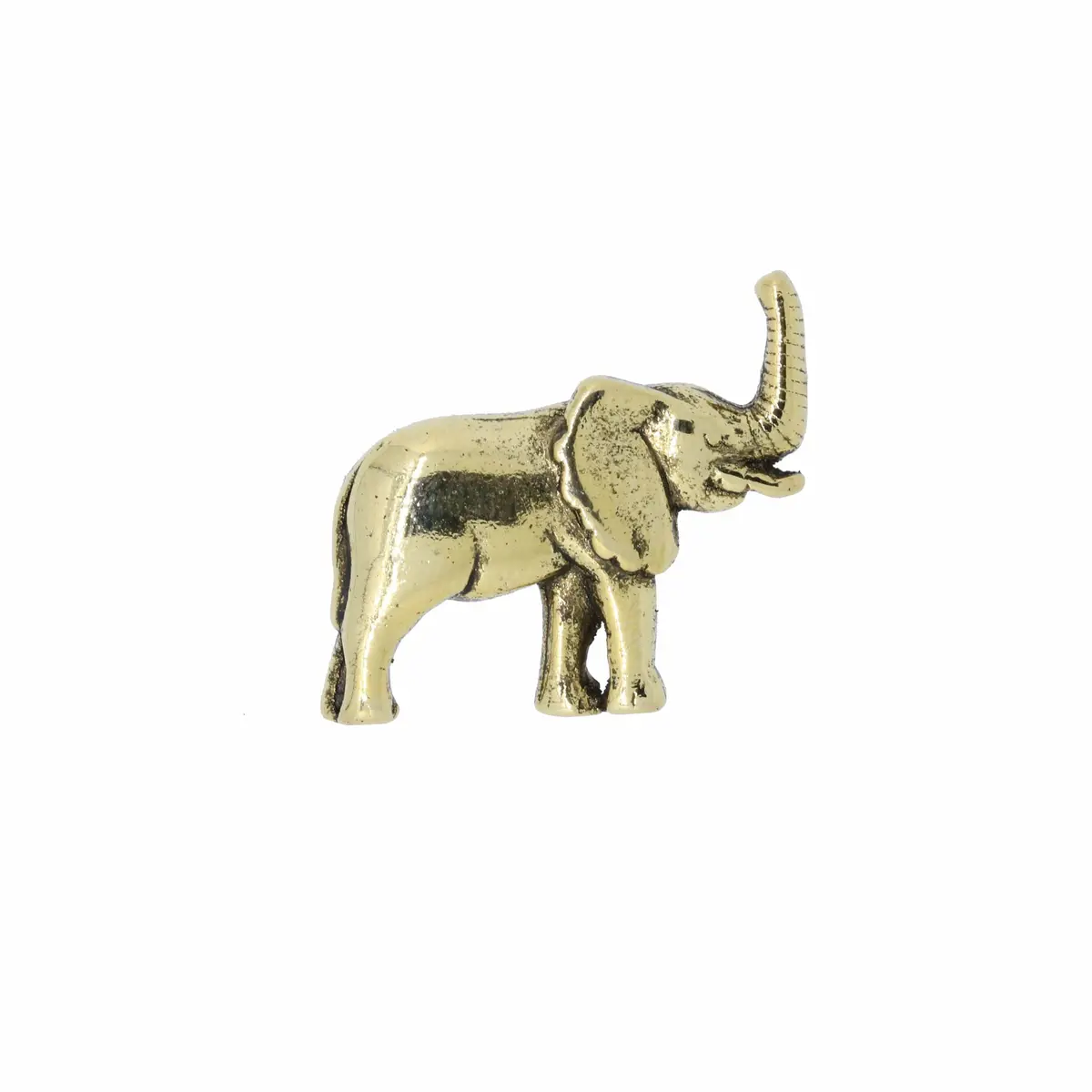 Elephant Gold Lapel Pin 1