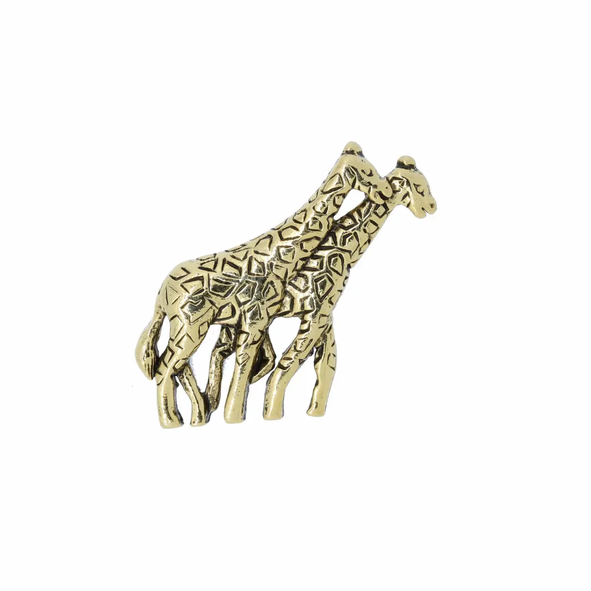 Giraffe Gold Lapel Pin 1