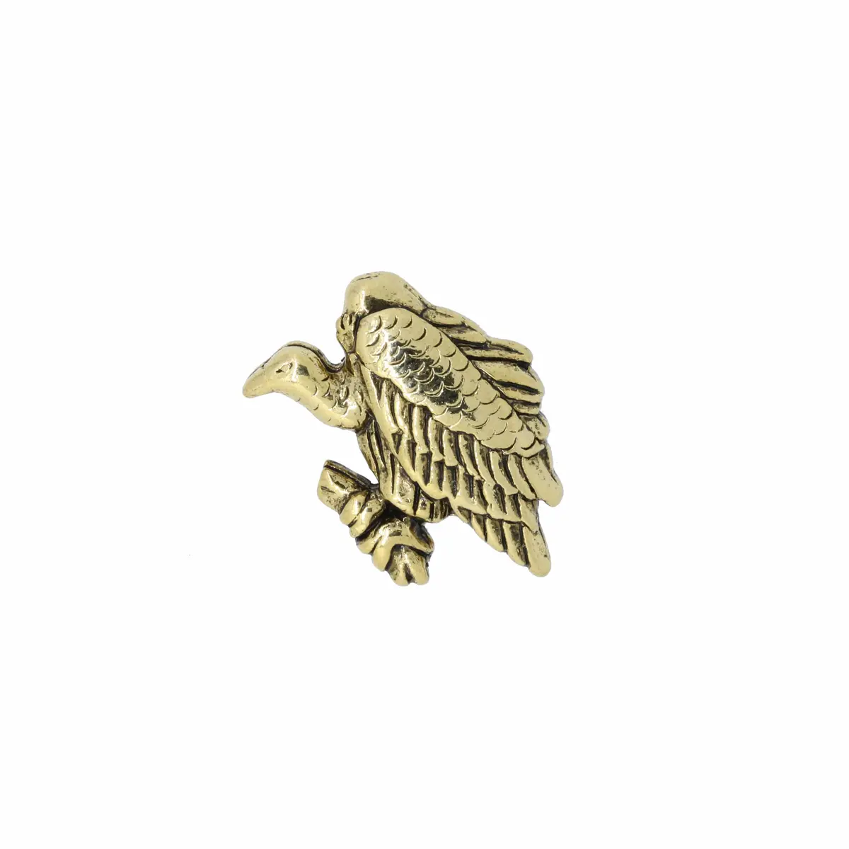 Vulture Gold Lapel Pin 1