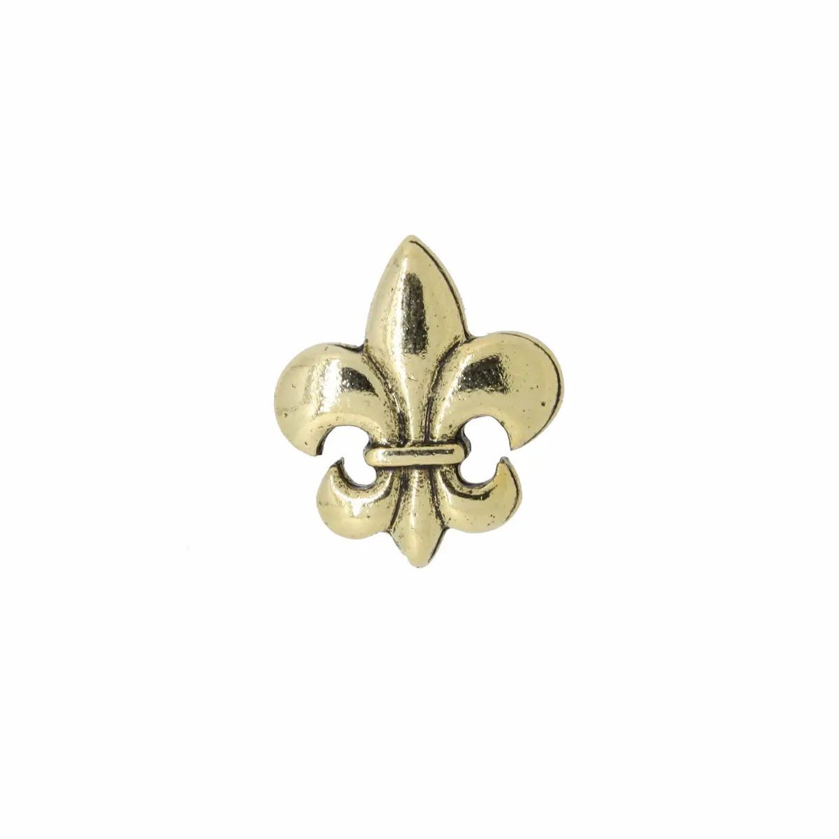 Fleur De Lis Gold Lapel Pin 1
