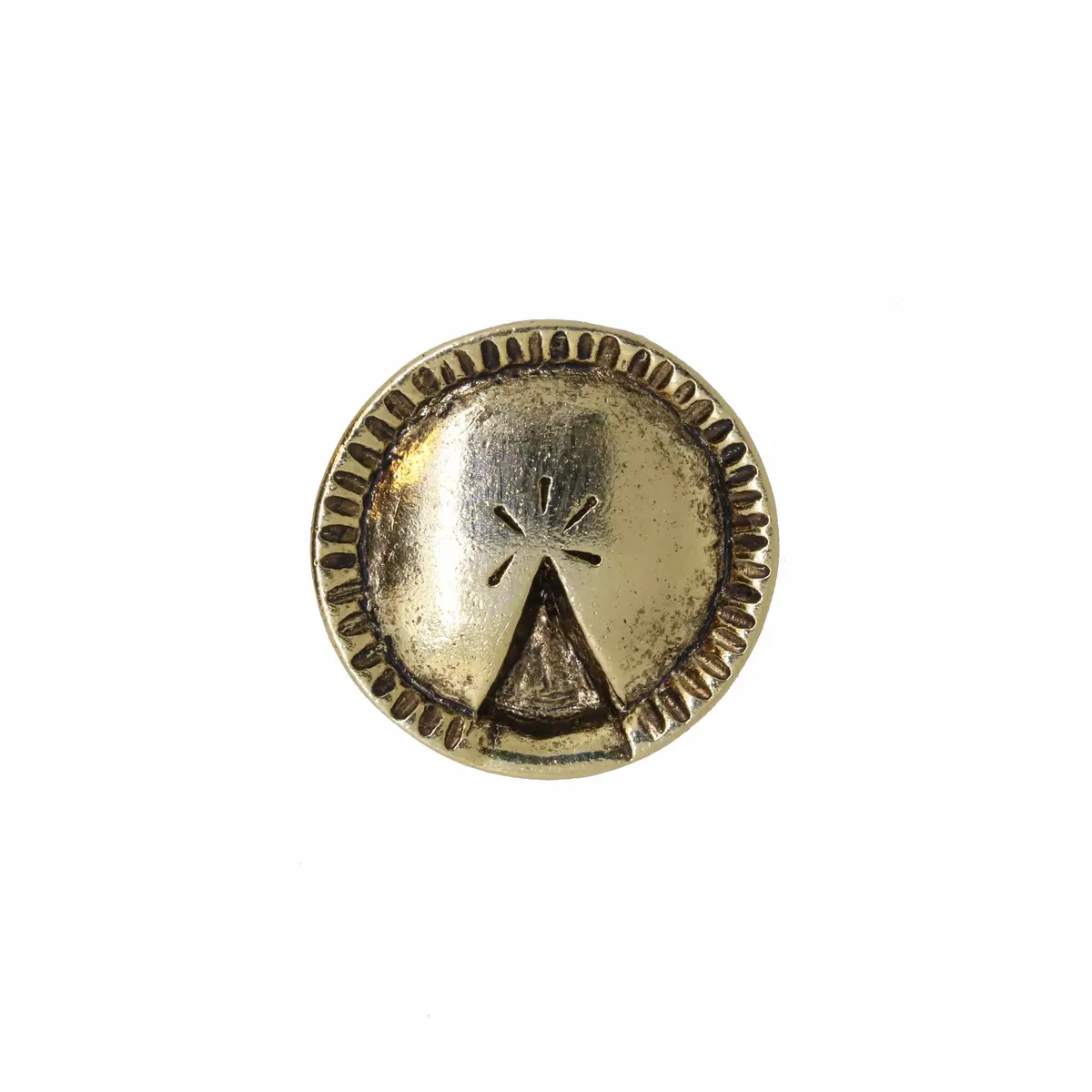 Apple Pie Gold Lapel Pin 1
