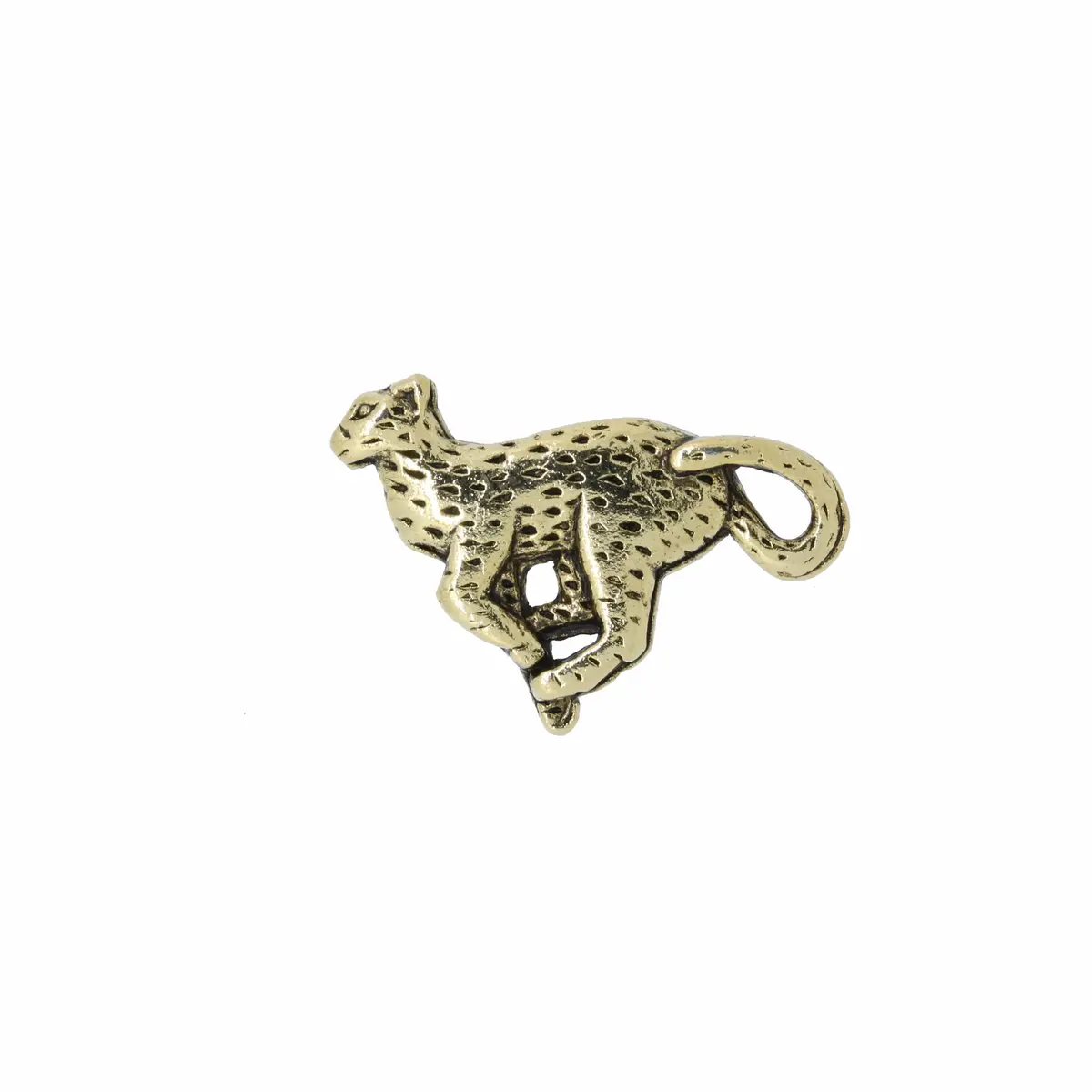 Cheetah Gold Lapel Pin 1