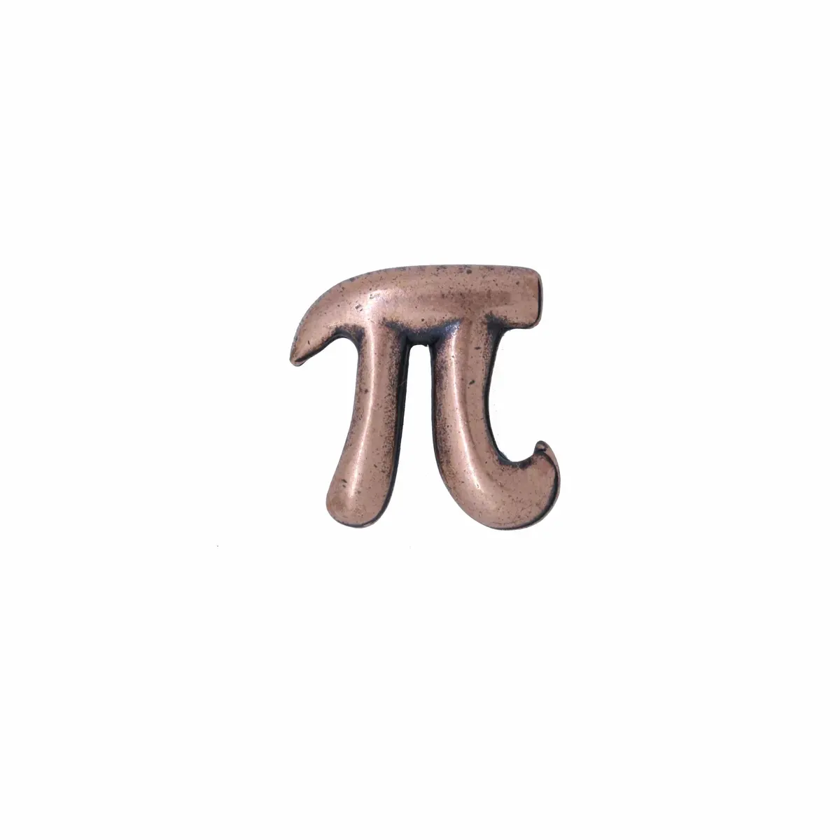 Pi Copper Lapel Pin 1