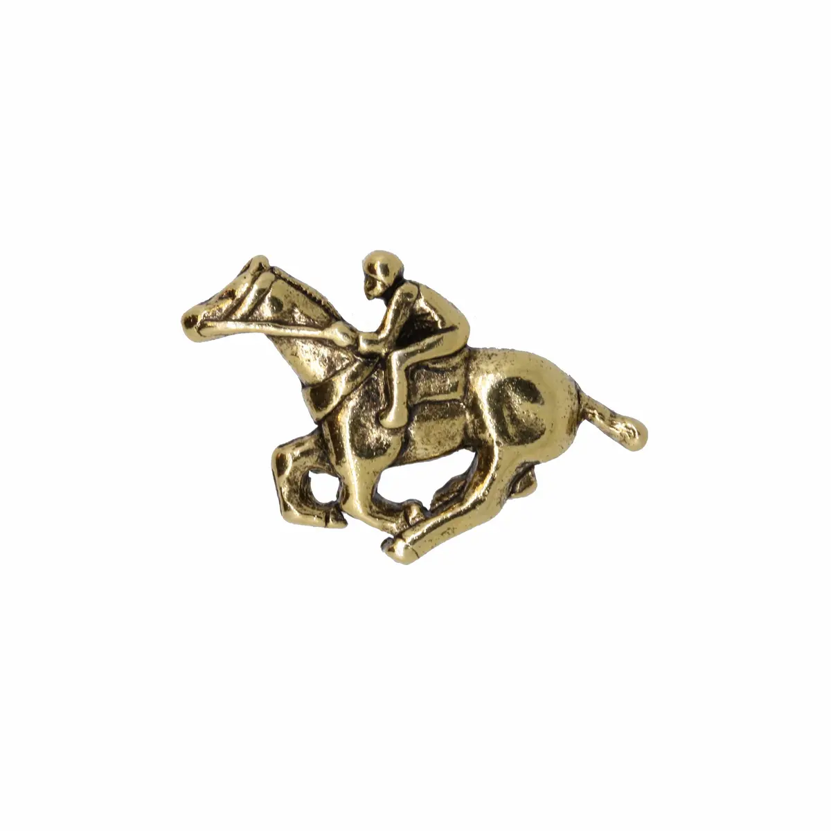 Jockey Gold Lapel Pin 1