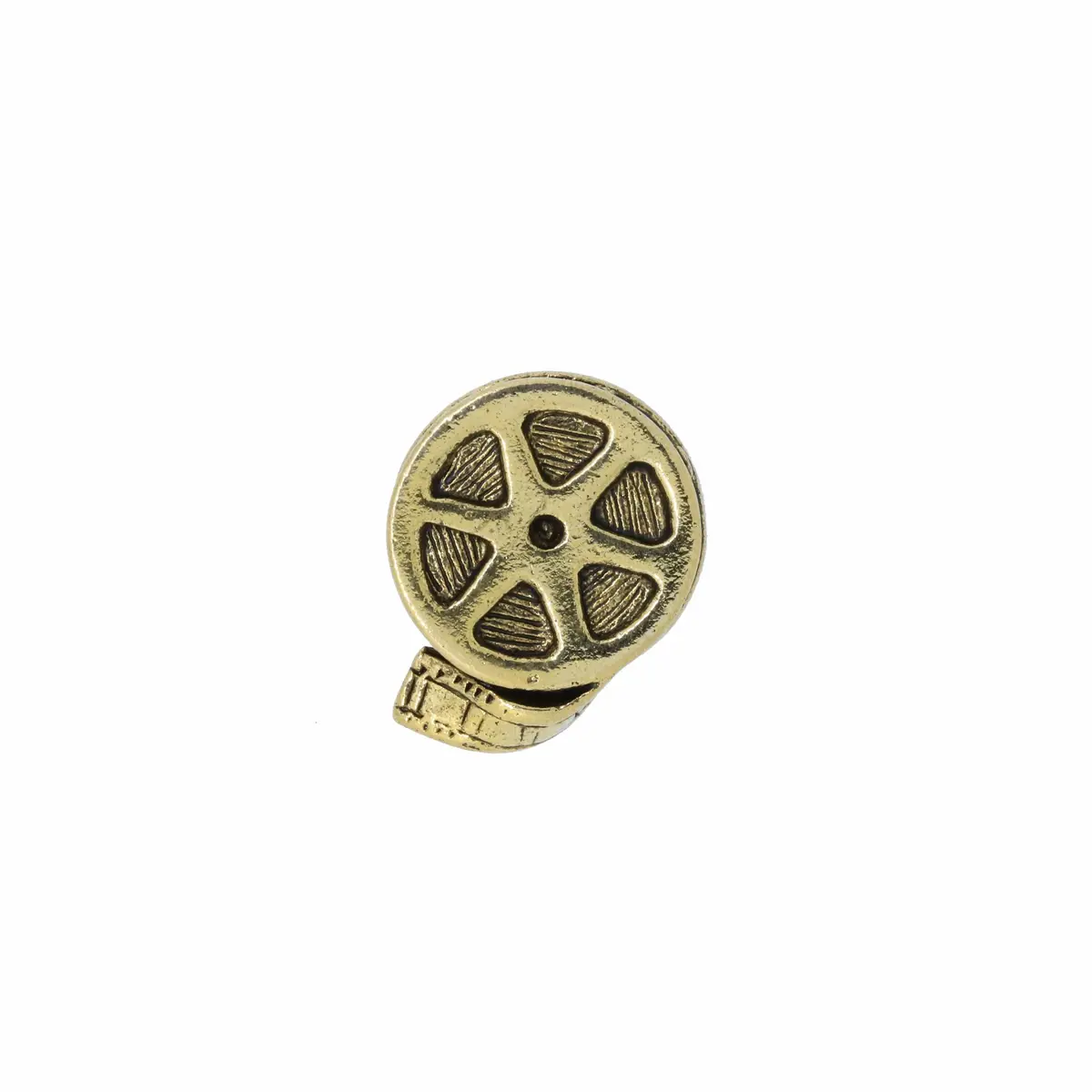 Film Reel Gold Lapel Pin 1