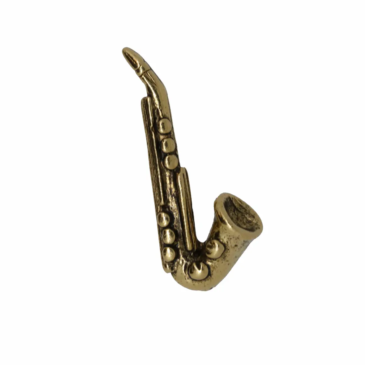 Saxophone Gold Lapel Pin 1