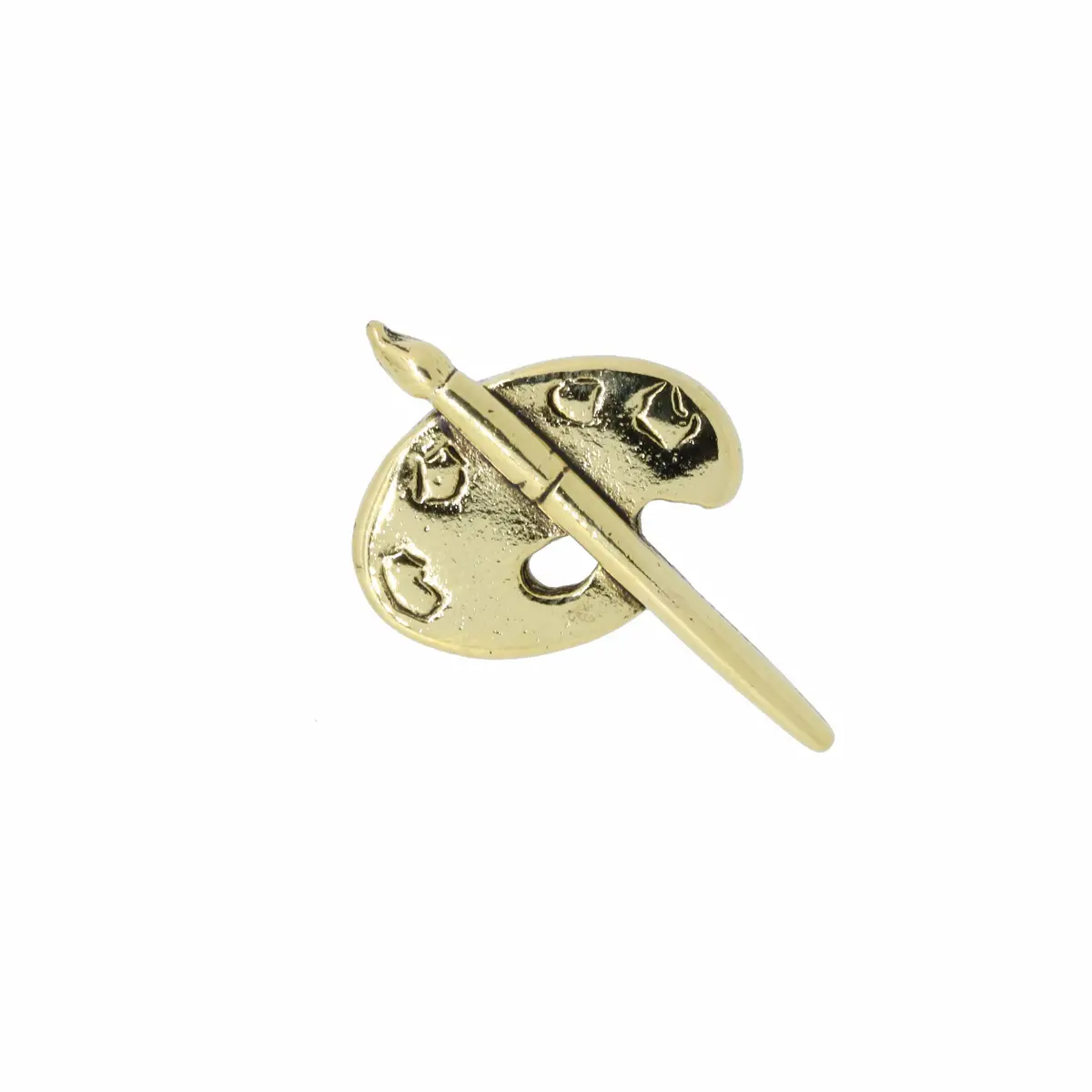 Artist Palette Gold Lapel Pin 1