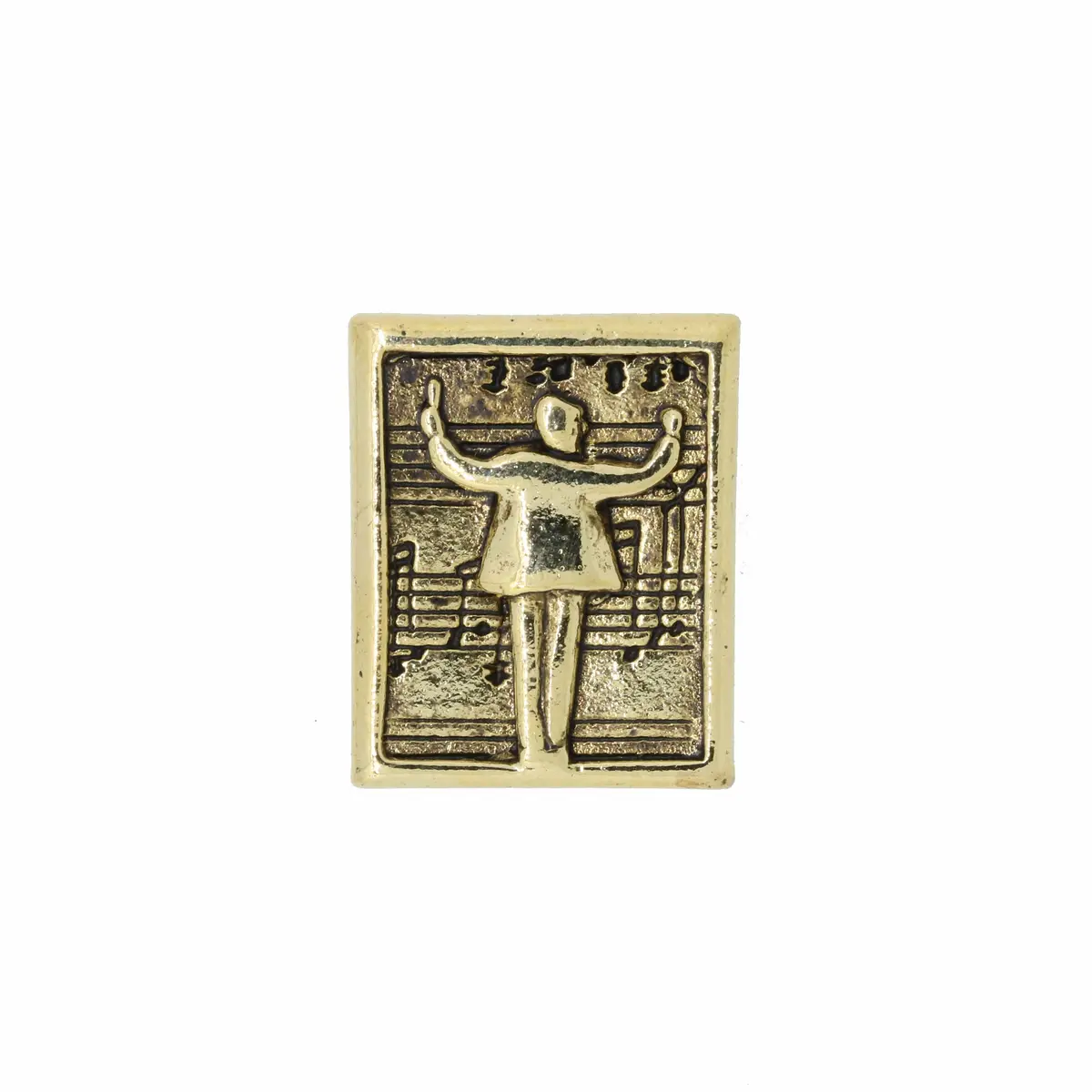 Music Conductor Gold Lapel Pin 1
